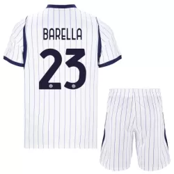 Completo calcio Inter Milan Barella 23 Bambino Secondo 2026-27 Completo calcio Inter Milan Barella 23 Bambino Secondo 2026-27