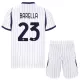 Completo calcio Inter Milan Barella 23 Bambino Secondo 2026-27 Completo calcio Inter Milan Barella 23 Bambino Secondo 2026-27