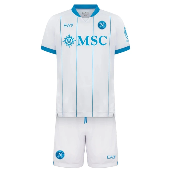 Completo calcio Napoli Bambino Secondo 2026-27 Completo calcio Napoli Bambino Secondo 2026-27