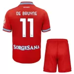 Completo calcio Napoli De Bruyne 11 Bambino 3rd 2026-27
