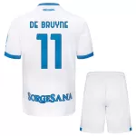 Completo calcio Napoli De Bruyne 11 Bambino Secondo 2026-27