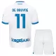 Completo calcio Napoli De Bruyne 11 Bambino Secondo 2026-27 Completo calcio Napoli De Bruyne 11 Bambino Secondo 2026-27