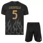 Completo calcio Juventus Locatelli 5 Bambino 3rd 2026-27