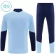 Ajax Amsterdam Felpe da Allenamento Bambino 1/4-Zip 2026-27 Blu