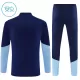 Ajax Amsterdam Felpe da Allenamento Bambino 1/4-Zip 2026-27 Blu
