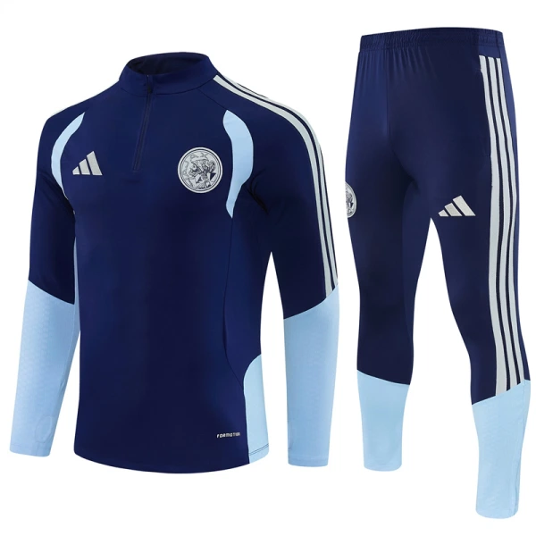 Ajax Amsterdam Felpe da Allenamento Uomo 1/4-Zip 2026-27 Blu Ajax Amsterdam Felpe da Allenamento Uomo 1/4-Zip 2026-27 Blu