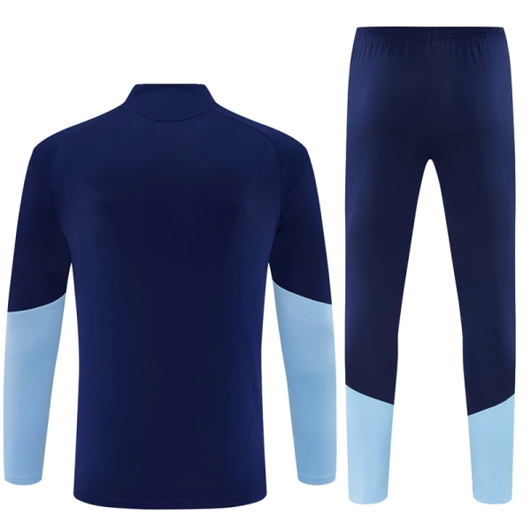 Ajax Amsterdam Felpe da Allenamento Uomo 1/4-Zip 2026-27 Blu