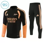 Arsenal Felpe da Allenamento Bambino 1/4-Zip 2026-27 Nera