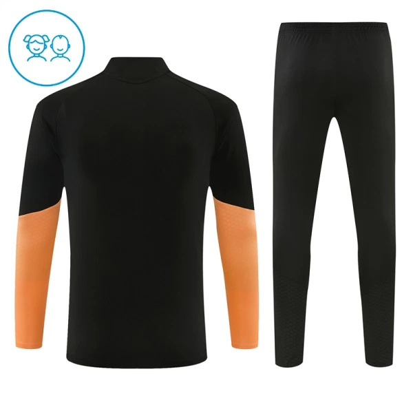 Arsenal Felpe da Allenamento Bambino 1/4-Zip 2026-27 Nera