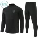 Arsenal Felpe da Allenamento Bambino 1/4-Zip 2026-27 Nera Arsenal Felpe da Allenamento Bambino 1/4-Zip 2026-27 Nera