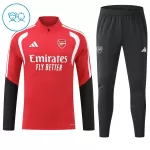 Arsenal Felpe da Allenamento Bambino 1/4-Zip 2026-27 Rossa