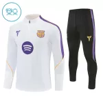 Barcellona Felpe da Allenamento Bambino 1/4-Zip 2026-27 Bianca