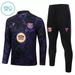 Barcellona Felpe da Allenamento Bambino 1/4-Zip 2026-27 Nera