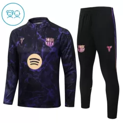 Barcellona Felpe da Allenamento Bambino 1/4-Zip 2026-27 Nera Barcellona Felpe da Allenamento Bambino 1/4-Zip 2026-27 Nera
