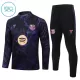 Barcellona Felpe da Allenamento Bambino 1/4-Zip 2026-27 Nera