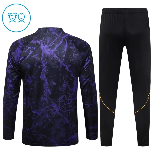 Barcellona Felpe da Allenamento Bambino 1/4-Zip 2026-27 Nera