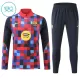 Barcellona Felpe da Allenamento Bambino 1/4-Zip 2026-27 Rossa Barcellona Felpe da Allenamento Bambino 1/4-Zip 2026-27 Rossa