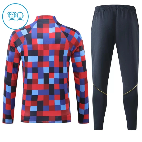 Barcellona Felpe da Allenamento Bambino 1/4-Zip 2026-27 Rossa