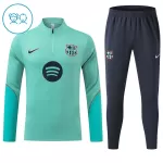 Barcellona Felpe da Allenamento Bambino 1/4-Zip 2026-27 Verde