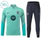 Barcellona Felpe da Allenamento Bambino 1/4-Zip 2026-27 Verde Barcellona Felpe da Allenamento Bambino 1/4-Zip 2026-27 Verde