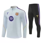 Barcellona Felpe da Allenamento Uomo 1/4-Zip 2026-27 Bianca