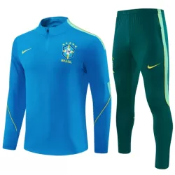 Brasile Felpe da Allenamento Uomo 1/4-Zip 2026-27 Blu Brasile Felpe da Allenamento Uomo 1/4-Zip 2026-27 Blu