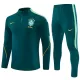 Brasile Felpe da Allenamento Uomo 1/4-Zip 2026-27 Verde Brasile Felpe da Allenamento Uomo 1/4-Zip 2026-27 Verde