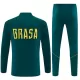 Brasile Felpe da Allenamento Uomo 1/4-Zip 2026-27 Verde