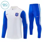Chelsea Felpe da Allenamento Bambino 1/4-Zip 2026-27 Bianca