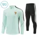 Francia Felpe da Allenamento Bambino 1/4-Zip 2026-27 Bianca Francia Felpe da Allenamento Bambino 1/4-Zip 2026-27 Bianca