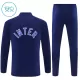 Inter Milan Felpe da Allenamento Bambino 1/4-Zip 2026-27 Blu
