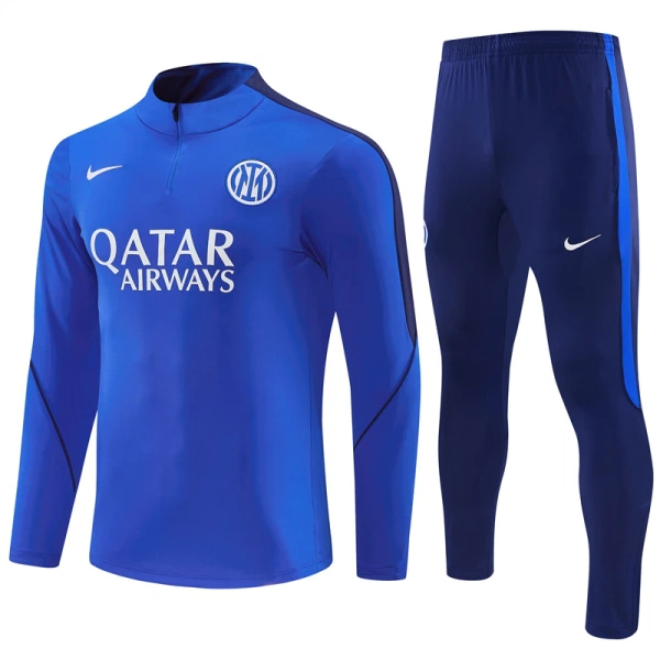 Inter Milan Felpe da Allenamento Uomo 1/4-Zip 2026-27 Blu Inter Milan Felpe da Allenamento Uomo 1/4-Zip 2026-27 Blu