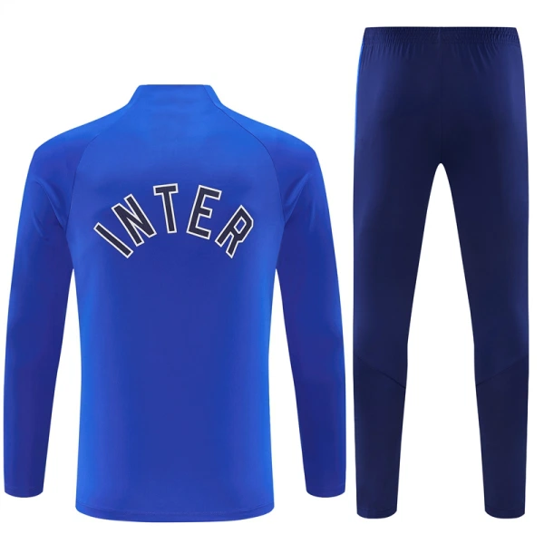 Inter Milan Felpe da Allenamento Uomo 1/4-Zip 2026-27 Blu
