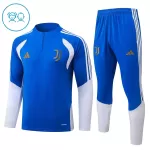 Juventus Felpe da Allenamento Bambino 1/4-Zip 2026-27 Blu