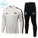 Manchester City Felpe da Allenamento Bambino 1/4-Zip 2026-27 Grigio Manchester City Felpe da Allenamento Bambino 1/4-Zip 2026-27 Grigio