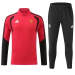 Manchester United Felpe da Allenamento Uomo 1/4-Zip 2026-27 Rossa