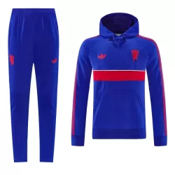 Manchester United Hoodie Felpe da Allenamento Uomo 2026-27 Blu Manchester United Hoodie Felpe da Allenamento Uomo 2026-27 Blu