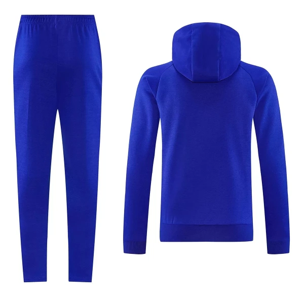 Manchester United Hoodie Felpe da Allenamento Uomo 2026-27 Blu