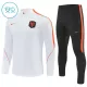 Paesi Bassi Felpe da Allenamento Bambino 1/4-Zip 2026-27 Bianca Paesi Bassi Felpe da Allenamento Bambino 1/4-Zip 2026-27 Bianca