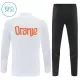 Paesi Bassi Felpe da Allenamento Bambino 1/4-Zip 2026-27 Bianca