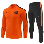 Paesi Bassi Felpe da Allenamento Uomo 1/4-Zip 2026-27 Arancia