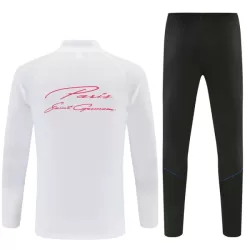 Paris Saint-Germain Felpe da Allenamento Uomo 1/4-Zip 2026-27 Bianca