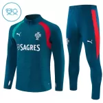 Portogallo Felpe da Allenamento Bambino 1/4-Zip 2026-27 Blu