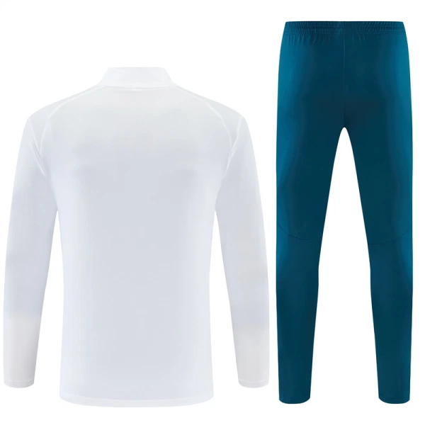 Portogallo Felpe da Allenamento Uomo 1/4-Zip 2026-27 Bianca