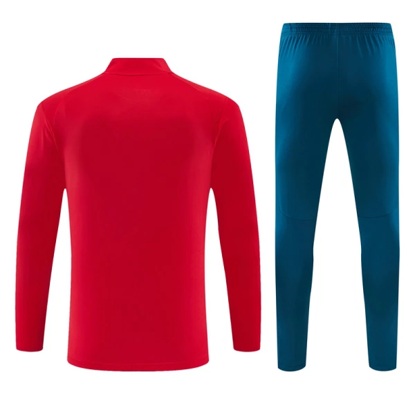 Portogallo Felpe da Allenamento Uomo 1/4-Zip 2026-27 Rossa