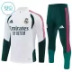Real Madrid Felpe da Allenamento Bambino 1/4-Zip 2026-27 Bianca Real Madrid Felpe da Allenamento Bambino 1/4-Zip 2026-27 Bianca