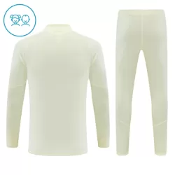 Real Madrid Felpe da Allenamento Bambino 1/4-Zip 2026-27 Bianca