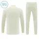 Real Madrid Felpe da Allenamento Bambino 1/4-Zip 2026-27 Bianca