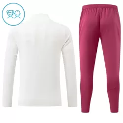 Real Madrid Felpe da Allenamento Bambino 1/4-Zip 2026-27 Bianca