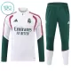 Real Madrid Felpe da Allenamento Bambino 1/4-Zip 2026-27 Bianca Real Madrid Felpe da Allenamento Bambino 1/4-Zip 2026-27 Bianca